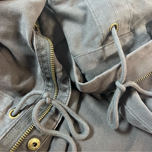 Faherty Women's Overland Twill Jumpsuit Size XXL Color Charcoal Gray organic AB - Picture 15 of 15